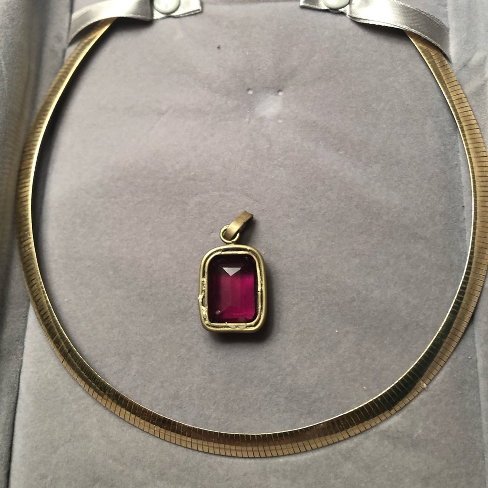One Omega Reversible Necklace